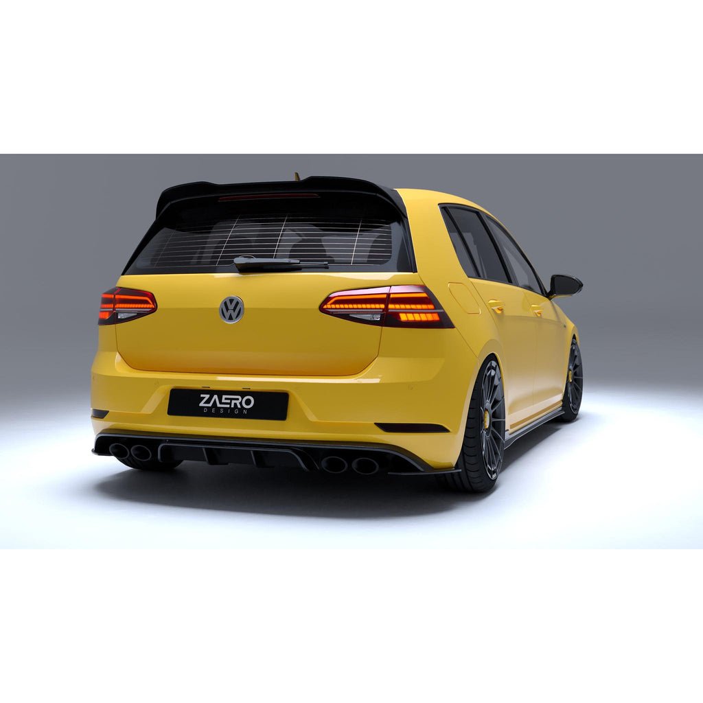 Rear Roof Spoiler - VW Golf 7 R-Line 2013-2020 - Gloss Black