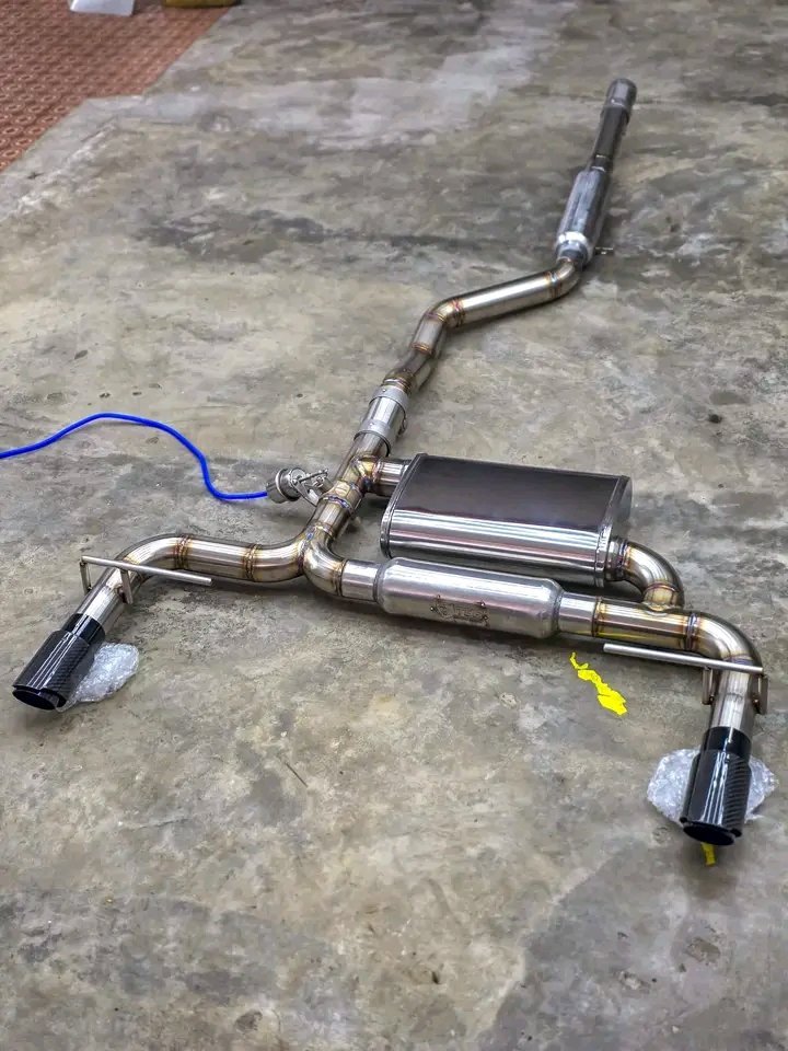 🔥🚗 FOR SALE – CLIO 3 RS CUSTOM STAINLESS STEEL EXHAUST LINE 🚗🔥