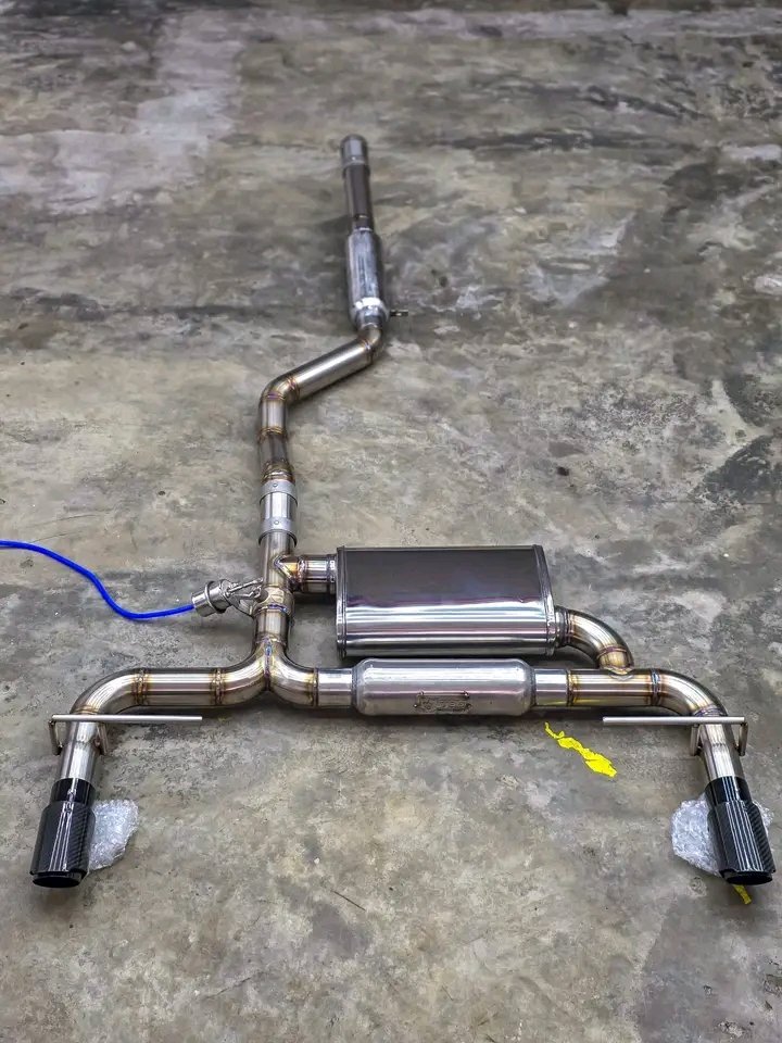 🔥🚗 FOR SALE – CLIO 3 RS CUSTOM STAINLESS STEEL EXHAUST LINE 🚗🔥
