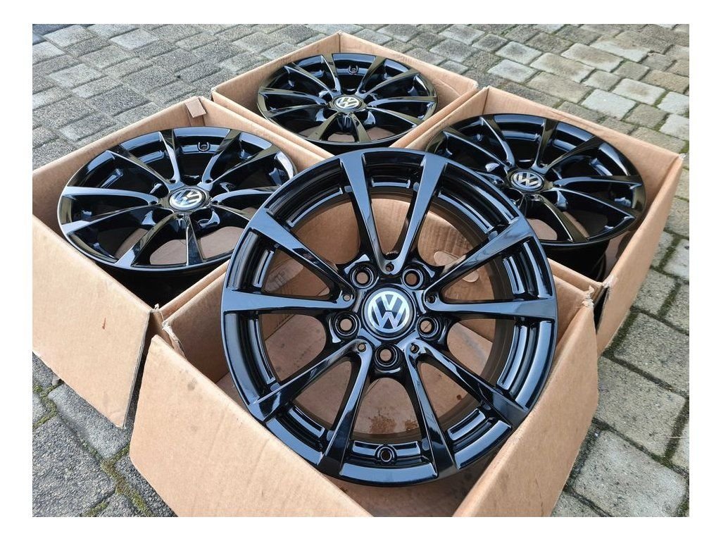ntes OEM VW / BMW Alloy 16” – Gloss Black – New Condition