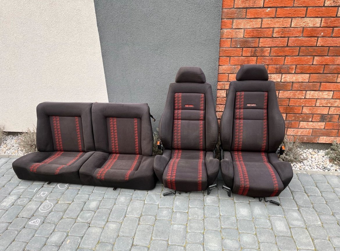 Recaro Cabriolet Sportline Golf 1 Mk1 Seats