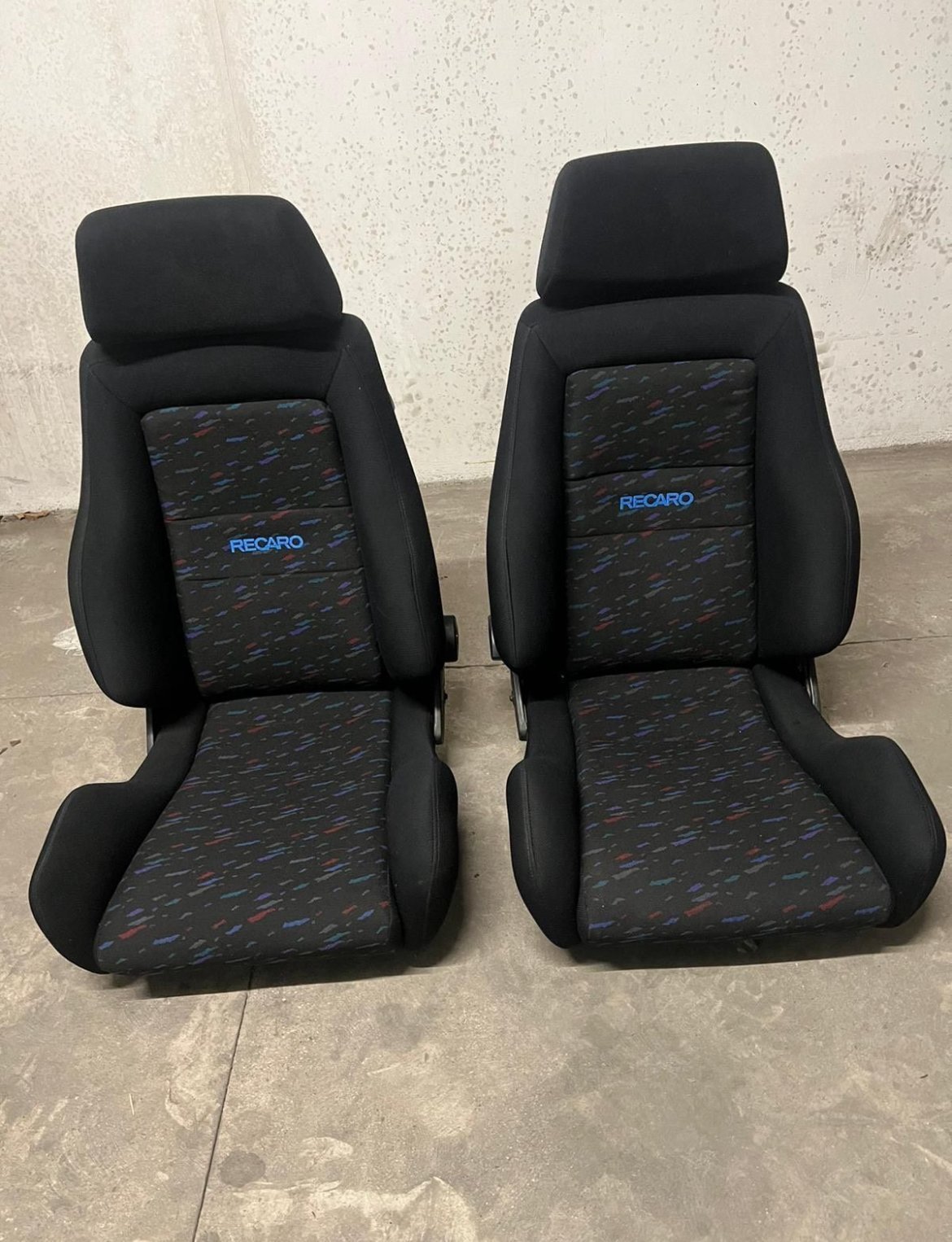 Recaro LS Confetti Lemans seats