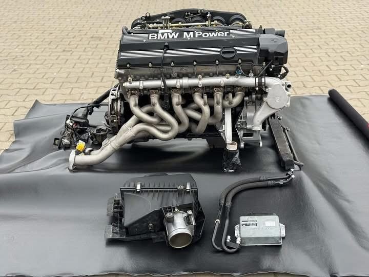 BMW S38B36 M5 E34 3.6 Engine Rebuilt