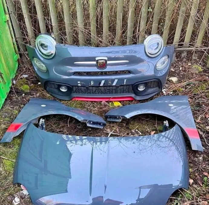 Fiat Abarth spare part (Front bumper, hood, front fenders)