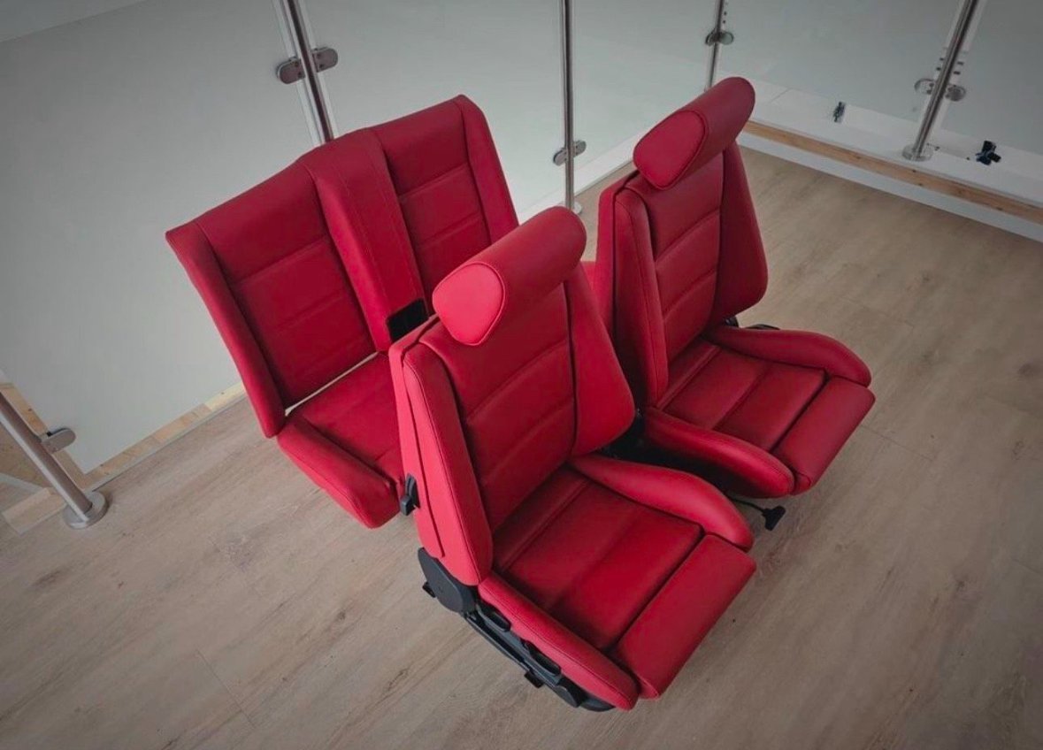 Upholstered Interior BMW E30 Convertible