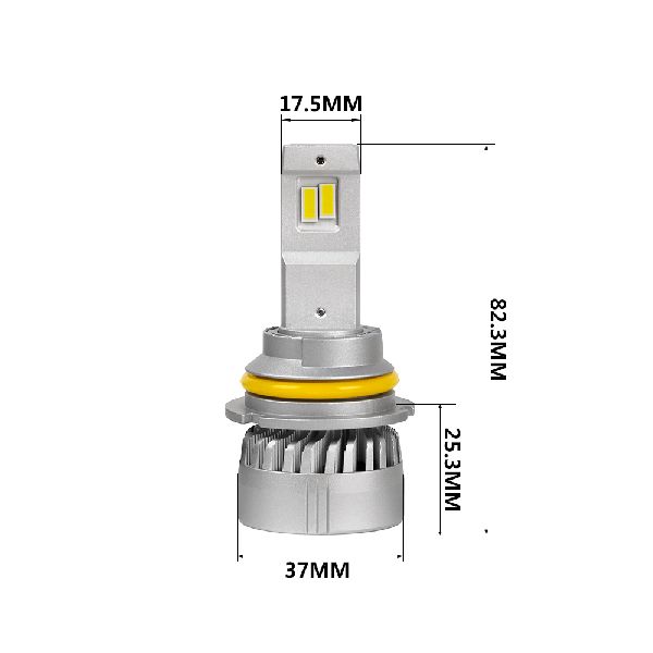 1991 Nissan D21 Headlight Bulb  - High Beam and Low Beam ARC Lighting