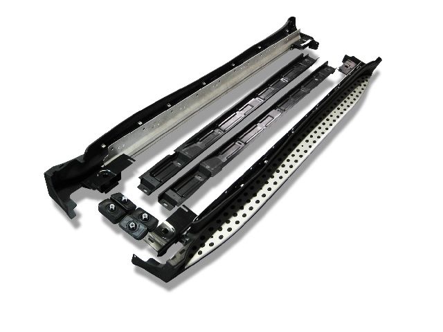 2017 Mercedes-Benz GLS550 Running Board Black Horse Off Road