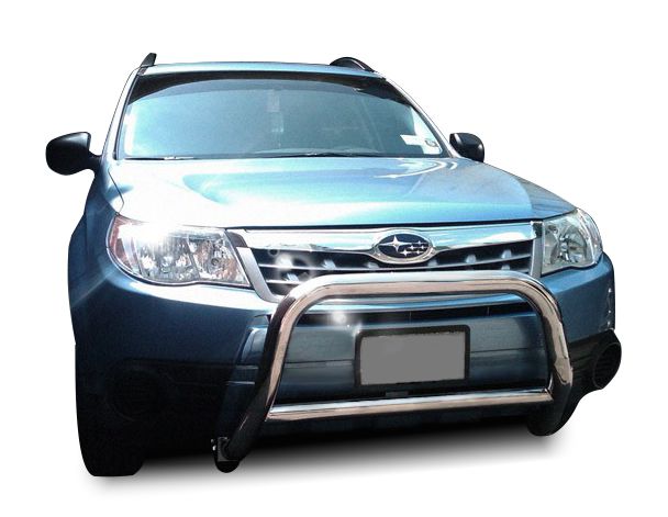 2010 Subaru Forester Bumper Push Bar Black Horse Off Road