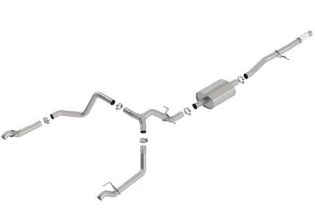 2024 GMC Sierra 1500 Exhaust System Kit 8 Cyl 5.3L Borla