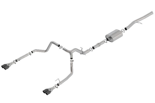 2022 GMC Sierra 1500 Exhaust System Kit 8 Cyl 6.2L Borla