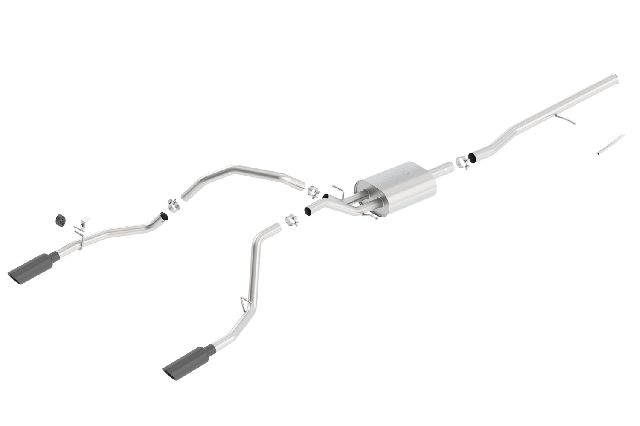 2018 GMC Sierra 1500 Exhaust System Kit 8 Cyl 5.3L Borla
