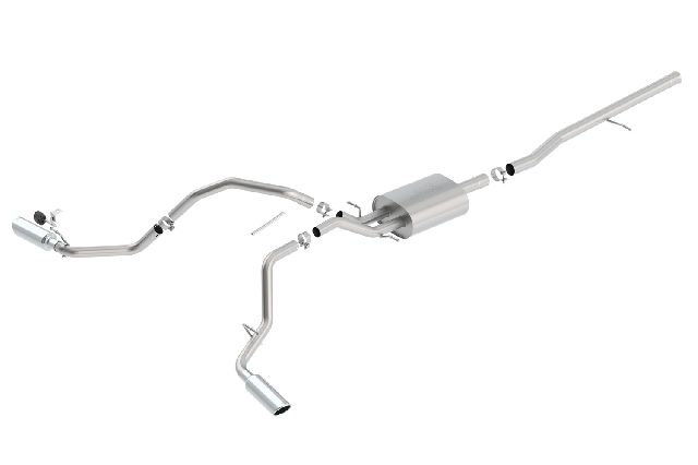 2014 GMC Sierra 1500 Exhaust System Kit 8 Cyl 5.3L Borla