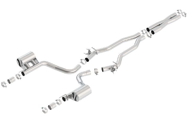 2022 Dodge Challenger Exhaust System Kit 8 Cyl 6.2L Borla