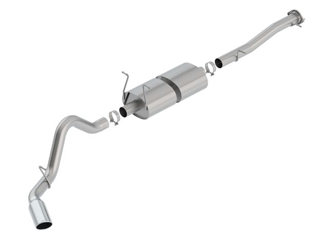 2017 GMC Sierra 2500 HD Exhaust System Kit 8 Cyl 6.0L Borla
