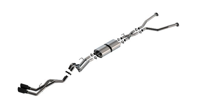 2022 Toyota Tundra Exhaust System Kit 6 Cyl 3.4L Borla