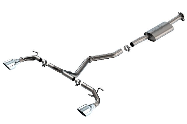 2023 Toyota GR86 Exhaust System Kit 4 Cyl 2.4L Borla