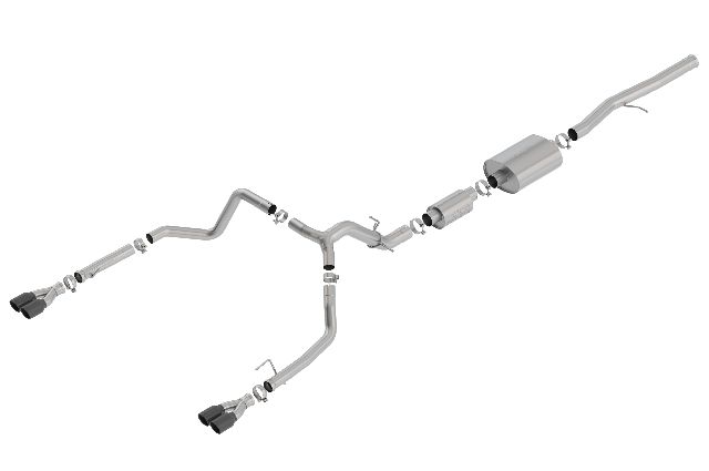 2022 GMC Sierra 1500 Limited Exhaust System Kit 8 Cyl 6.2L Borla