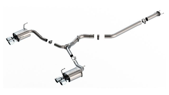 2024 Subaru WRX Exhaust System Kit 4 Cyl 2.4L Borla