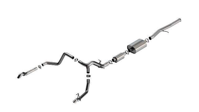 2023 GMC Sierra 1500 Exhaust System Kit 8 Cyl 6.2L Borla