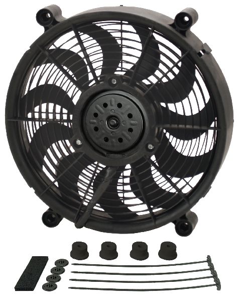 1987 Mitsubishi Mighty Max Engine Cooling Fan 4 Cyl 2.6L Derale