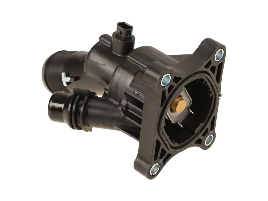 2015 Volvo S80 Engine Coolant Thermostat / Water Outlet Assembly 4 Cyl 2.0L Genuine